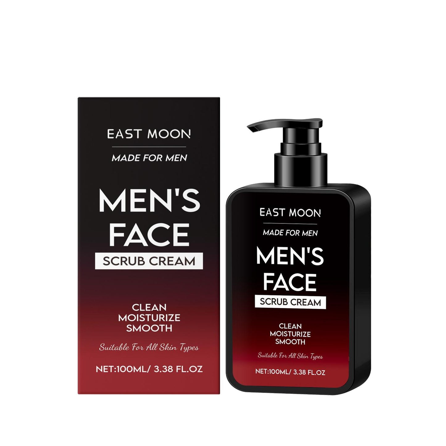 Rebuilt Face Scrub for Men – Deep Exfoliating Cleanser