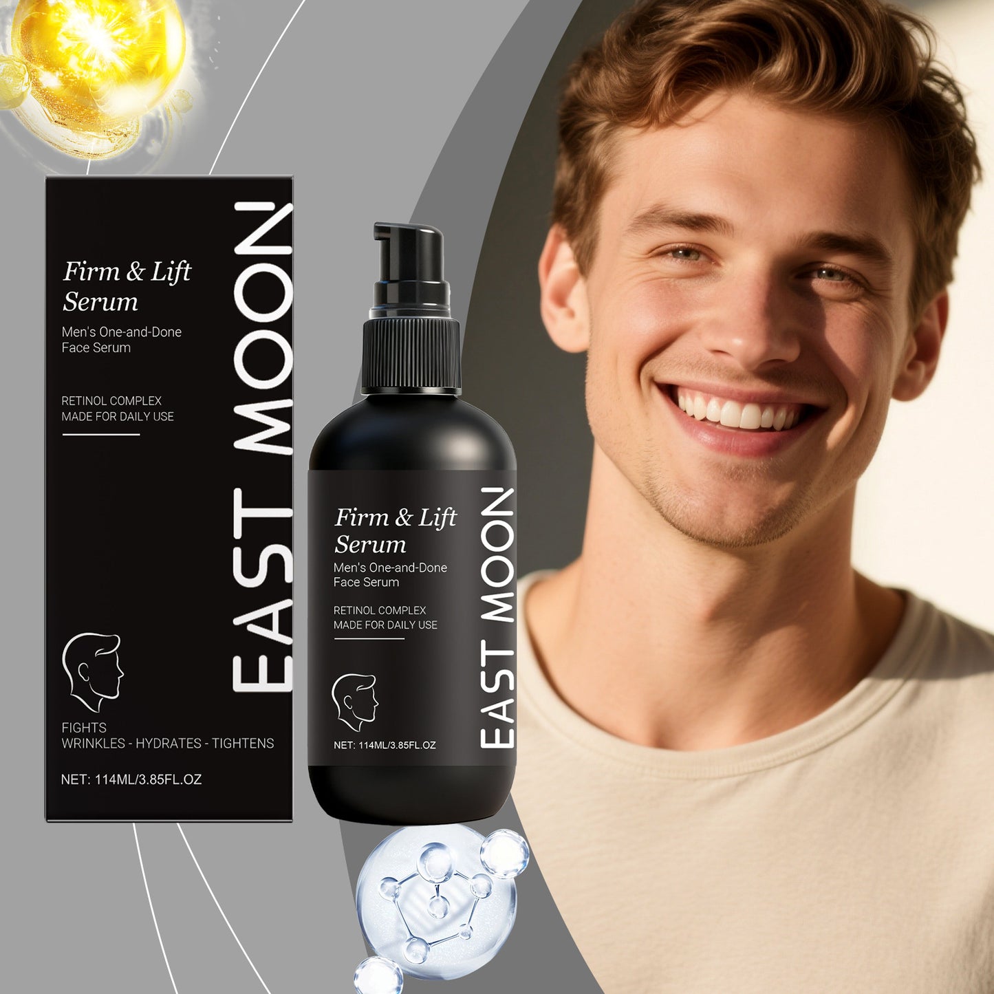 Rebuilt Refresh Serum – Men's Dark Circle & Eye Treatment