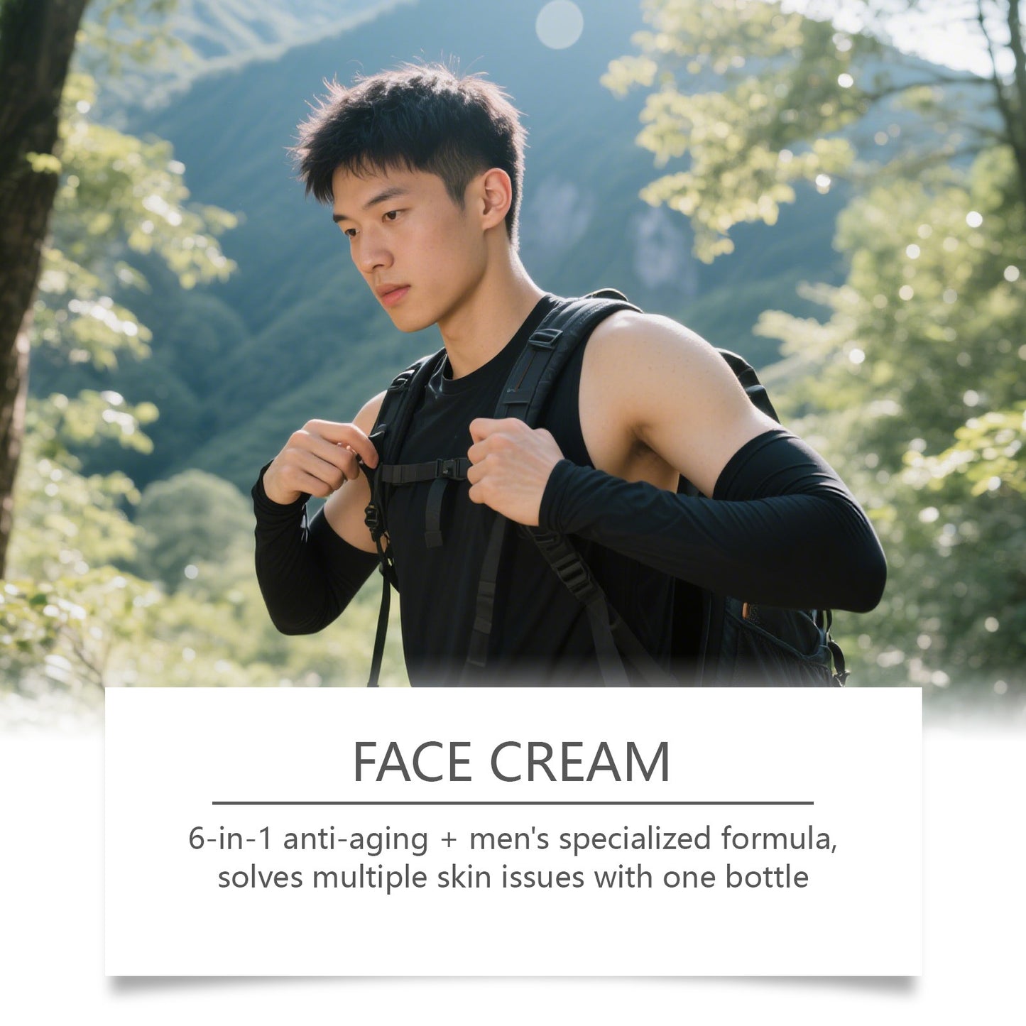 Rebuilt Anti-Fatigue Tightening Moisturiser – Men's Face Cream