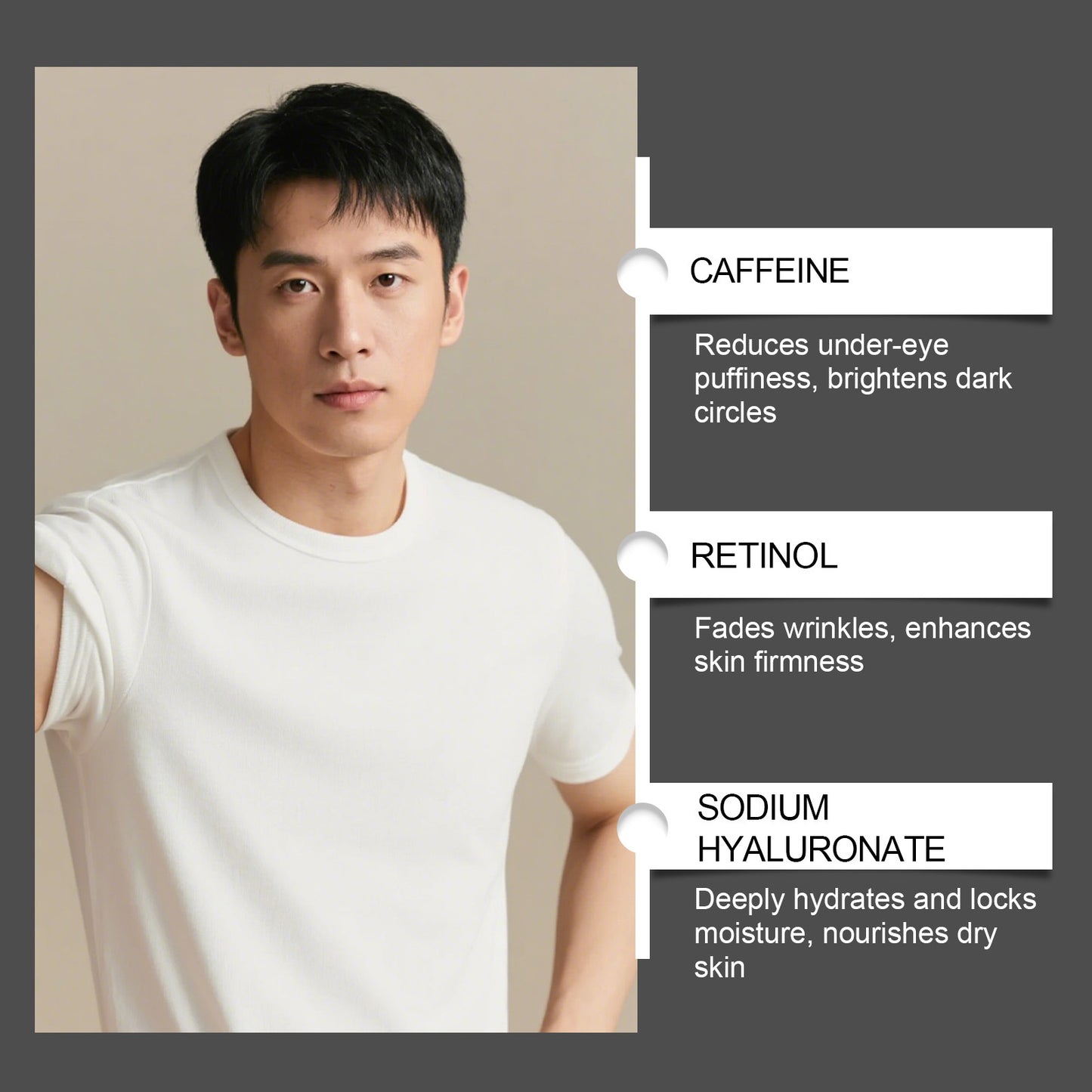 Rebuilt Anti-Fatigue Tightening Moisturiser – Men's Face Cream